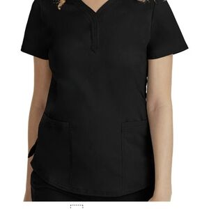 Healing Hands Black Fitted Short Sleeve Tee